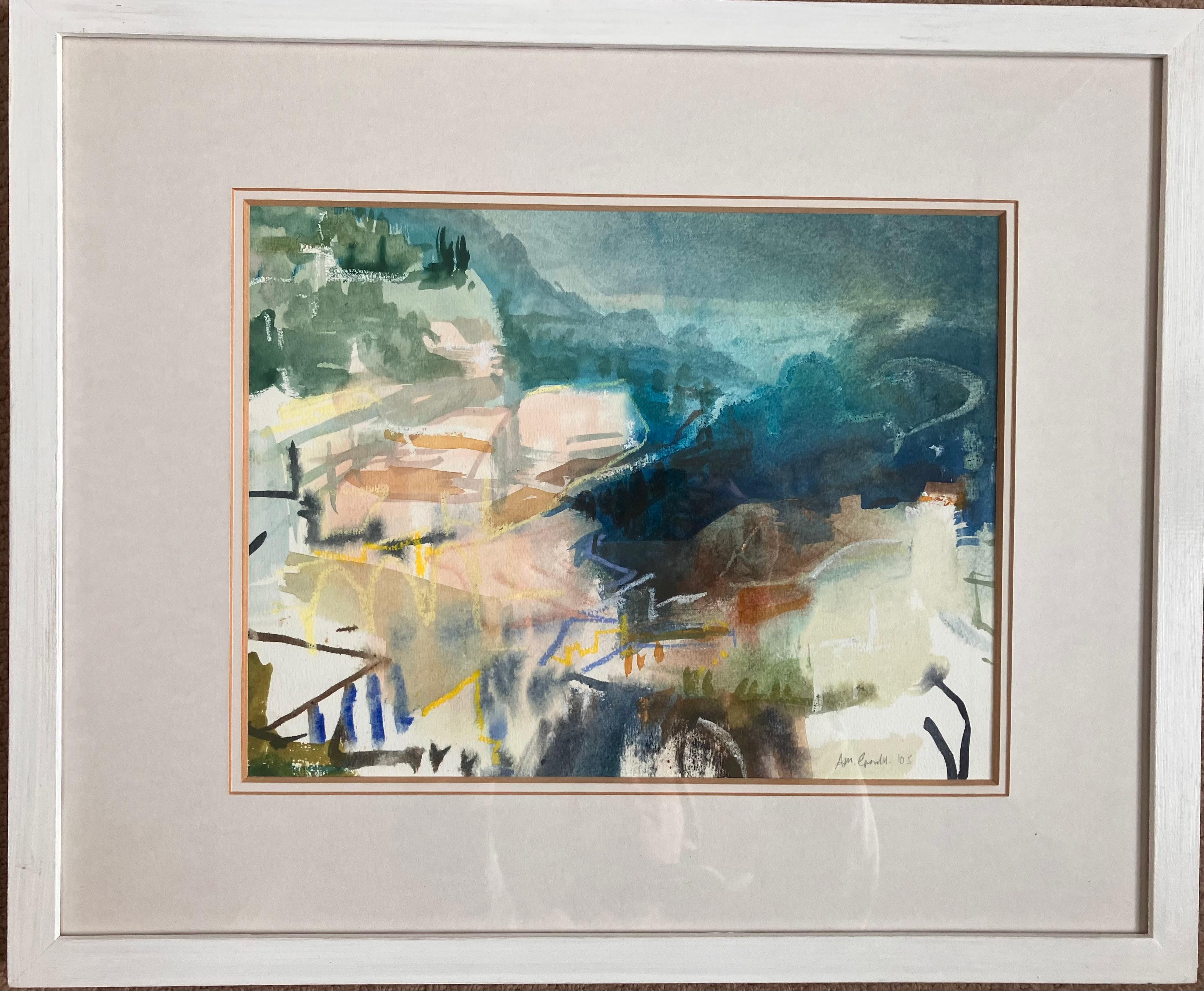Amalfi, Italia,  Quadro originale firmato "View of the Bay", circa 2005.