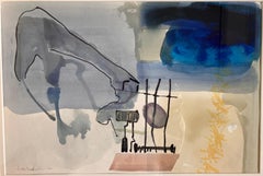 'Avon Walk No 18', signed original mixed media painting c2012