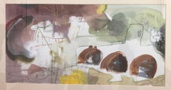 'Avon Walk. No 32 . B on A',   Mixed media,  signed original painting c 2017