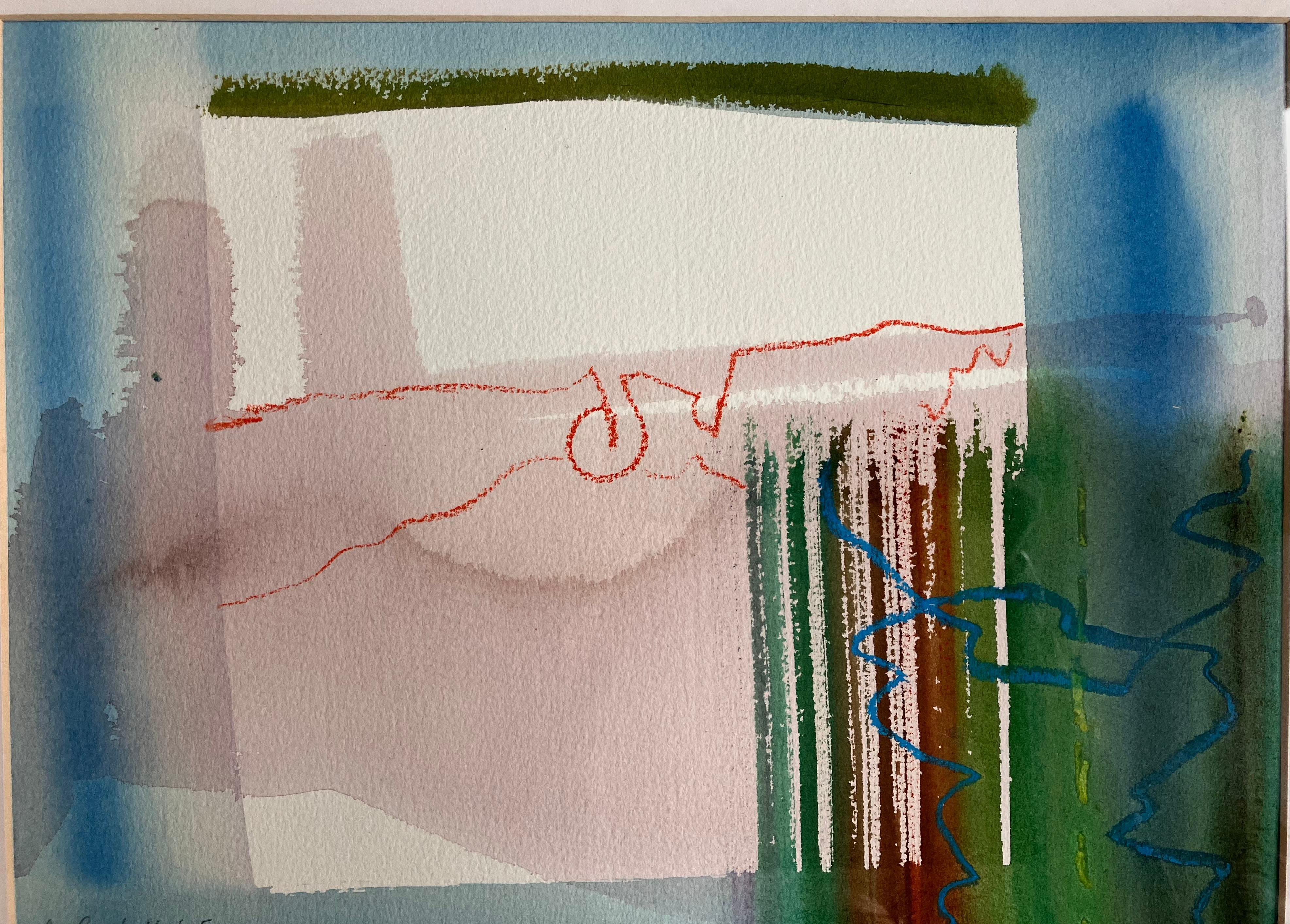  Walks along the River Avon in Somerset. Estuary to the river in Bath and forking to The rivers beyond,. A journey of light, form, sound and essence. A generally graphic approach in Gradwell's style. He began to think about layers and simplicity in