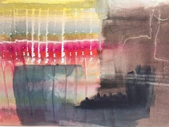 'Avon Walk' AvonCliff ' no 8'  mixed media , signed original work , circa 2009.