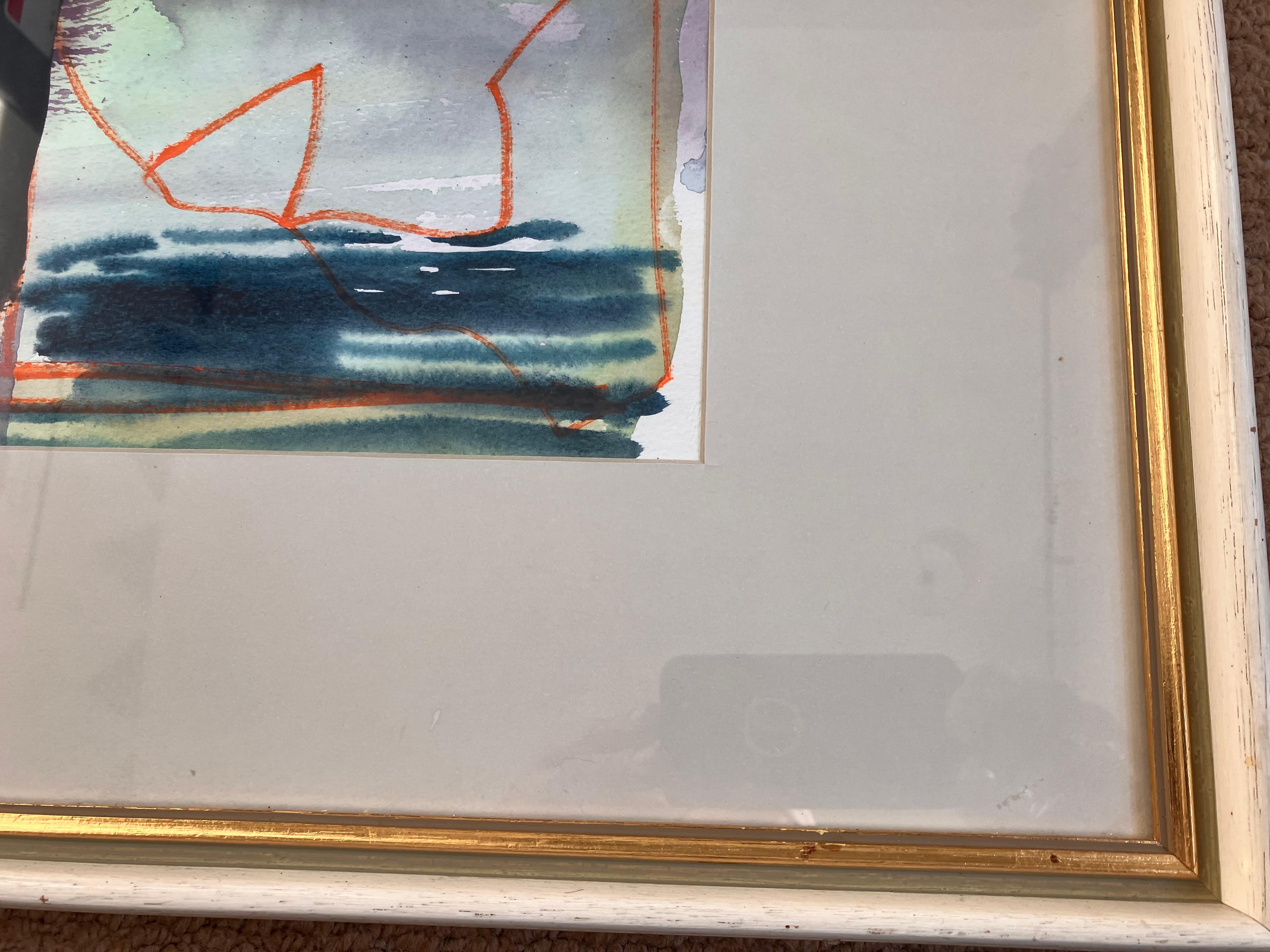 'Falmouth , Noche y Día' pintura original  obra firmada hacia 2015. en venta 2