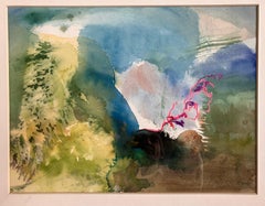 Gallura , Sardinia '. mixed media Peinture originale signée c 2003