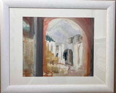 Pompeya" cuadro original firmado hacia 2005.