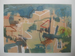 'Ravello' c 2005 Mixed media on toned paper circa 2005