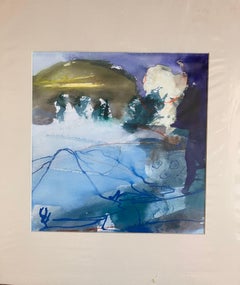 'Salisbury Plain' No3 '  ,  Mixed media, original painting signed c 2010