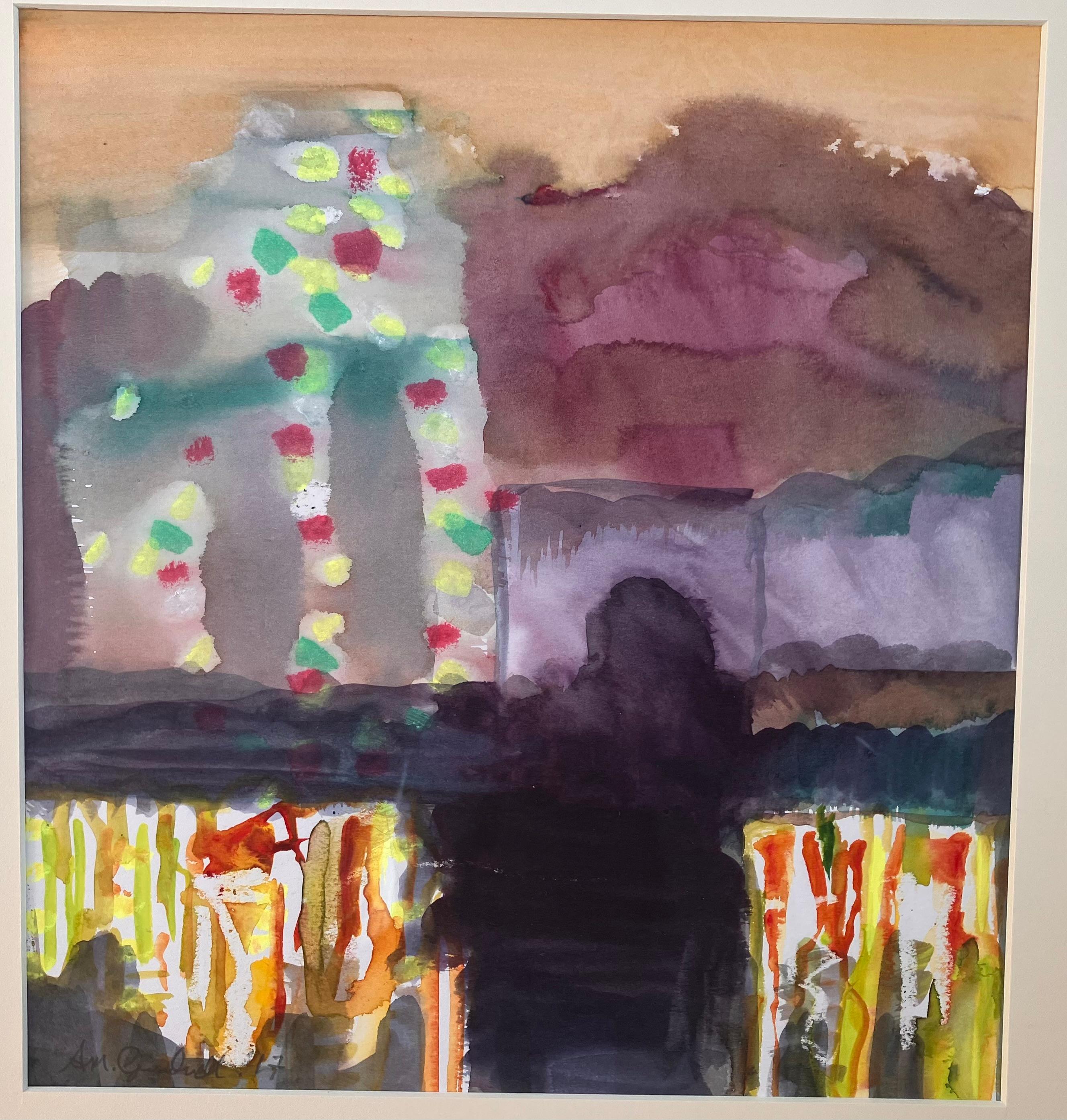 Salisbury Plain. Non si guida  5 ' , tecnica mista  circa 2017 opera originale firmata. 
Pittura 28cmx 26cm 
Cornice smaltata su misura 48 cm x 45 cm
I dipinti di Gradwell sono un senso del tempo trascorso  quando si viaggia in un determinato