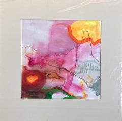 Cerdeña , Luz del atardecer'  técnica mixta , pintura original firmada circa '02