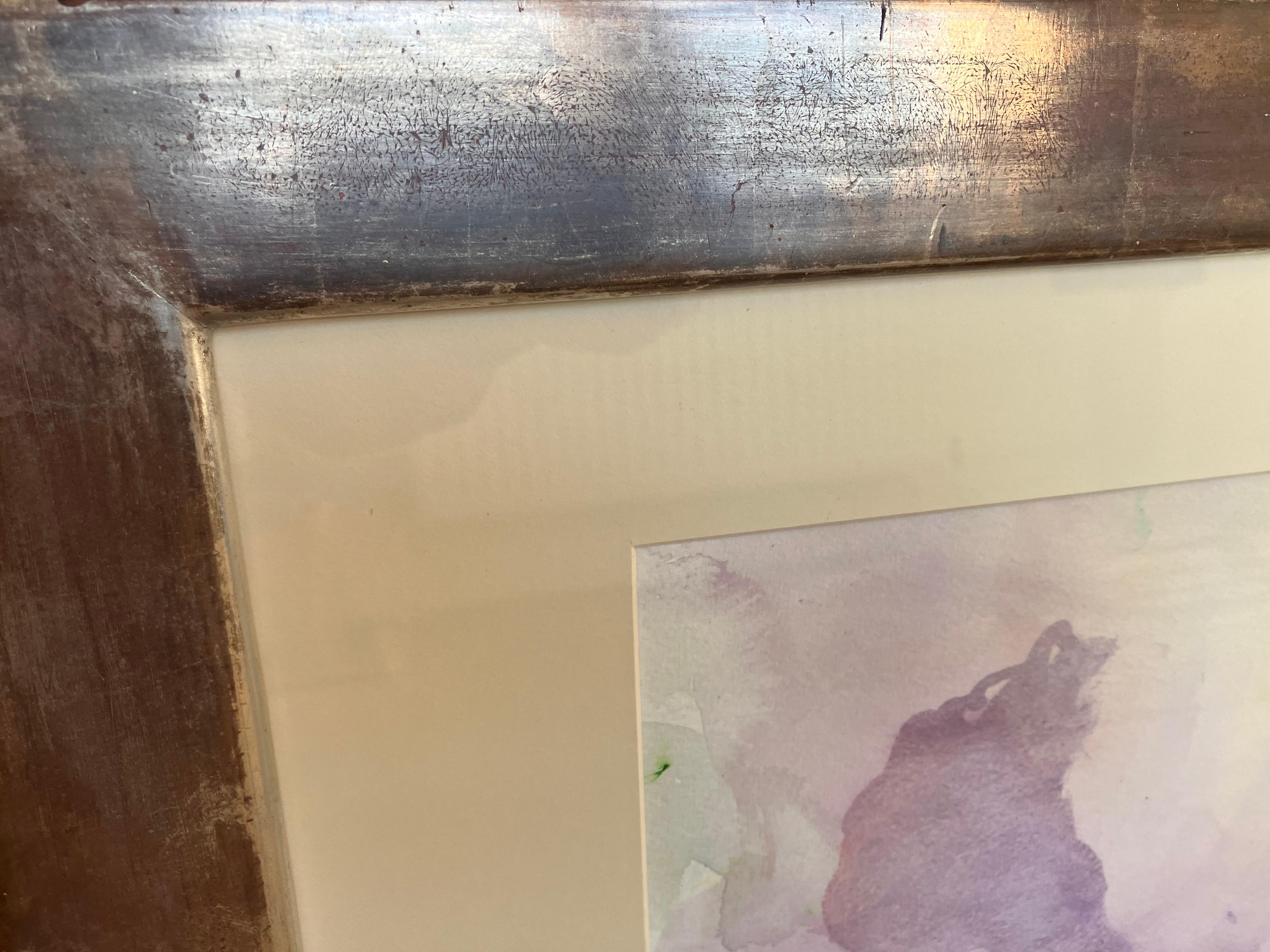 'Cala sarda, luce serale' dipinto originale del 2003 firmato in vendita 1