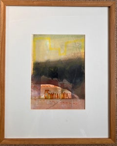 Solstice, Stonehenge, c 2012, œuvre originale signée en techniques mixtes