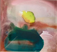 'Paseo por Wiltshire', c 2012 pintura original firmada