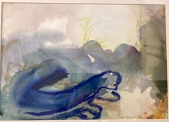 'Winter Wave, Cornwall' c 2019 Mixed media