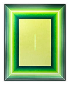 Autosuggestione (Verde) (Pittura astratta)