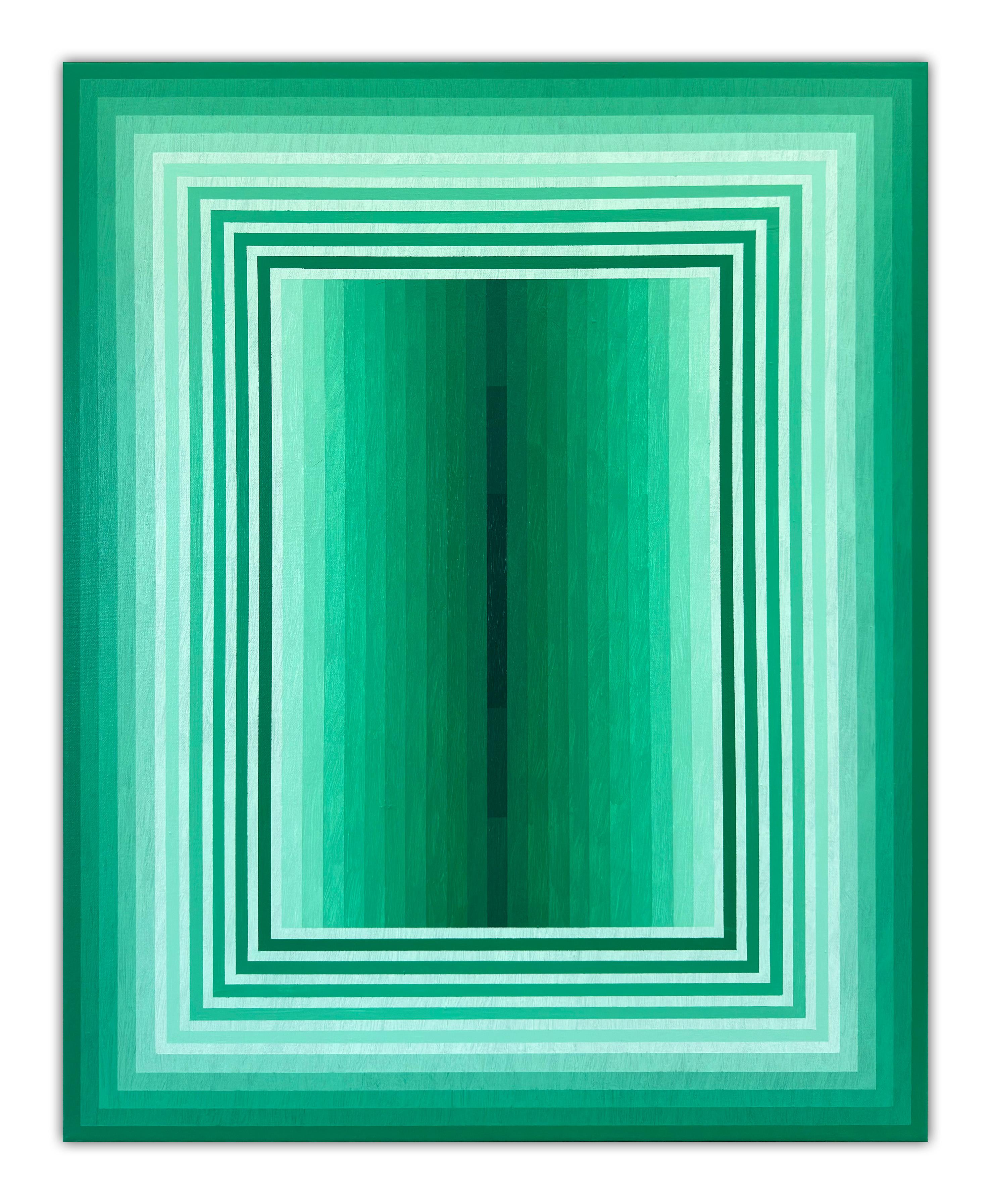 Andy Harwood (b. 1983) is a prominent Australian abstract artist whose work explores the intersection of mathematical precision and the sensory mechanics of perception. A significant figure in the contemporary market, Harwood’s practice gained major
