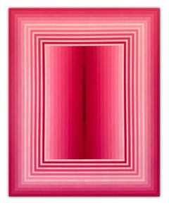 Extended Light (Rose Madder) (Abstract Painting)