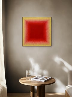 Filtered Light (Aureolin Yellow / Rose Madder) (Abstract Painting)