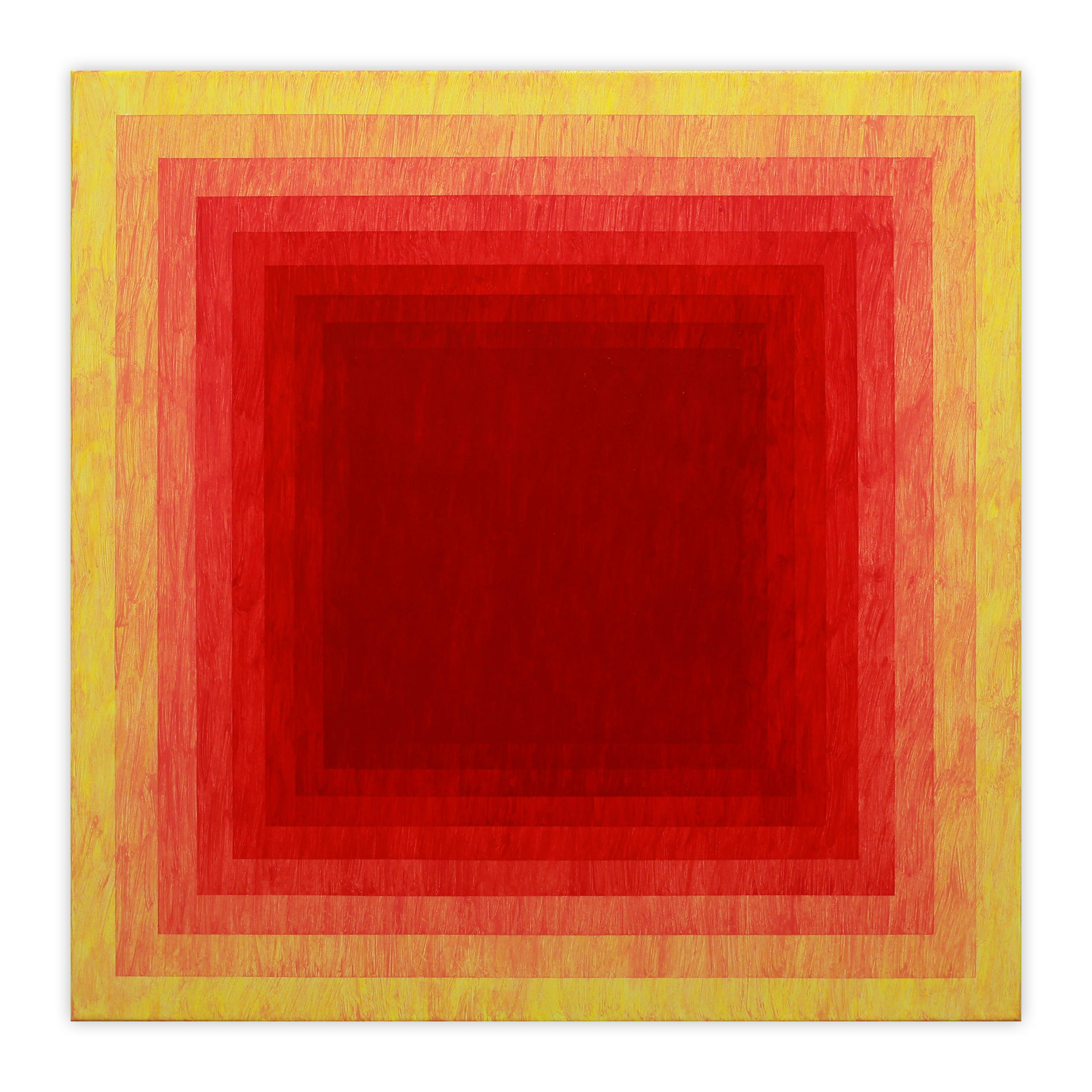 Andy Harwood (b. 1983) is a prominent Australian abstract artist whose work explores the intersection of mathematical precision and the sensory mechanics of perception. A significant figure in the contemporary market, Harwood’s practice gained major