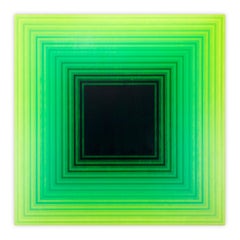 Incremental Light (Green Light) (Abstract Painting)