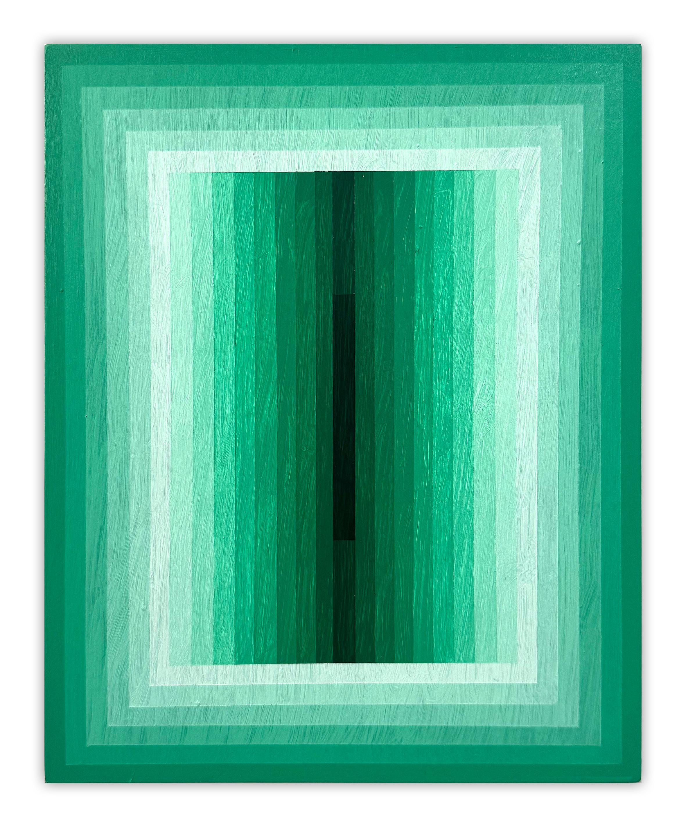Light Consideration (Emerald) 2 (Abstract Painting)