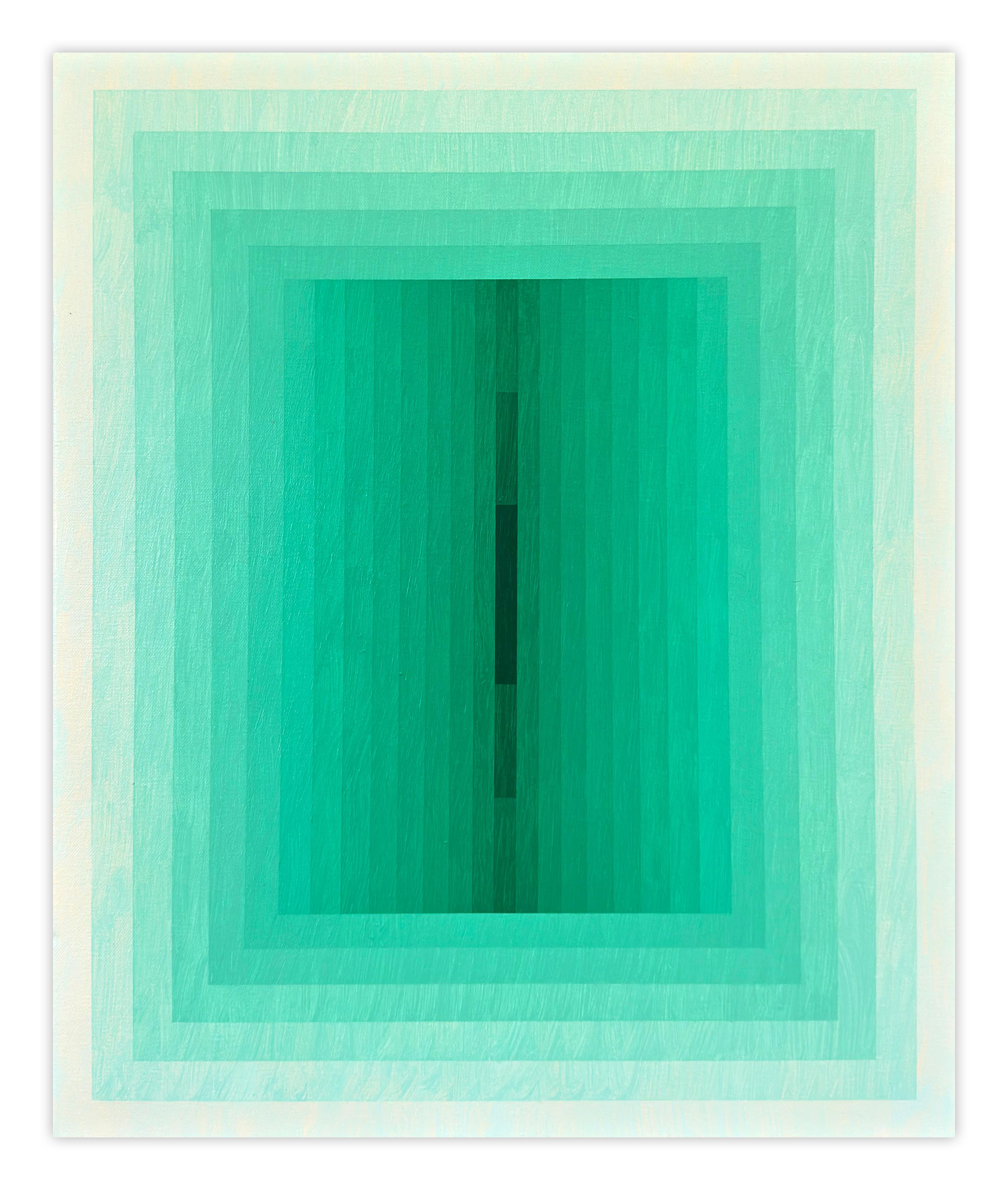 Andy Harwood (b. 1983) is a prominent Australian abstract artist whose work explores the intersection of mathematical precision and the sensory mechanics of perception. A significant figure in the contemporary market, Harwood’s practice gained major