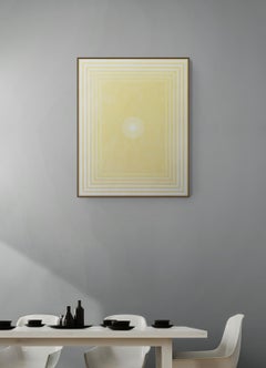 Mesmerismo (Luce gialla di Napoli) 1 (Pittura astratta)