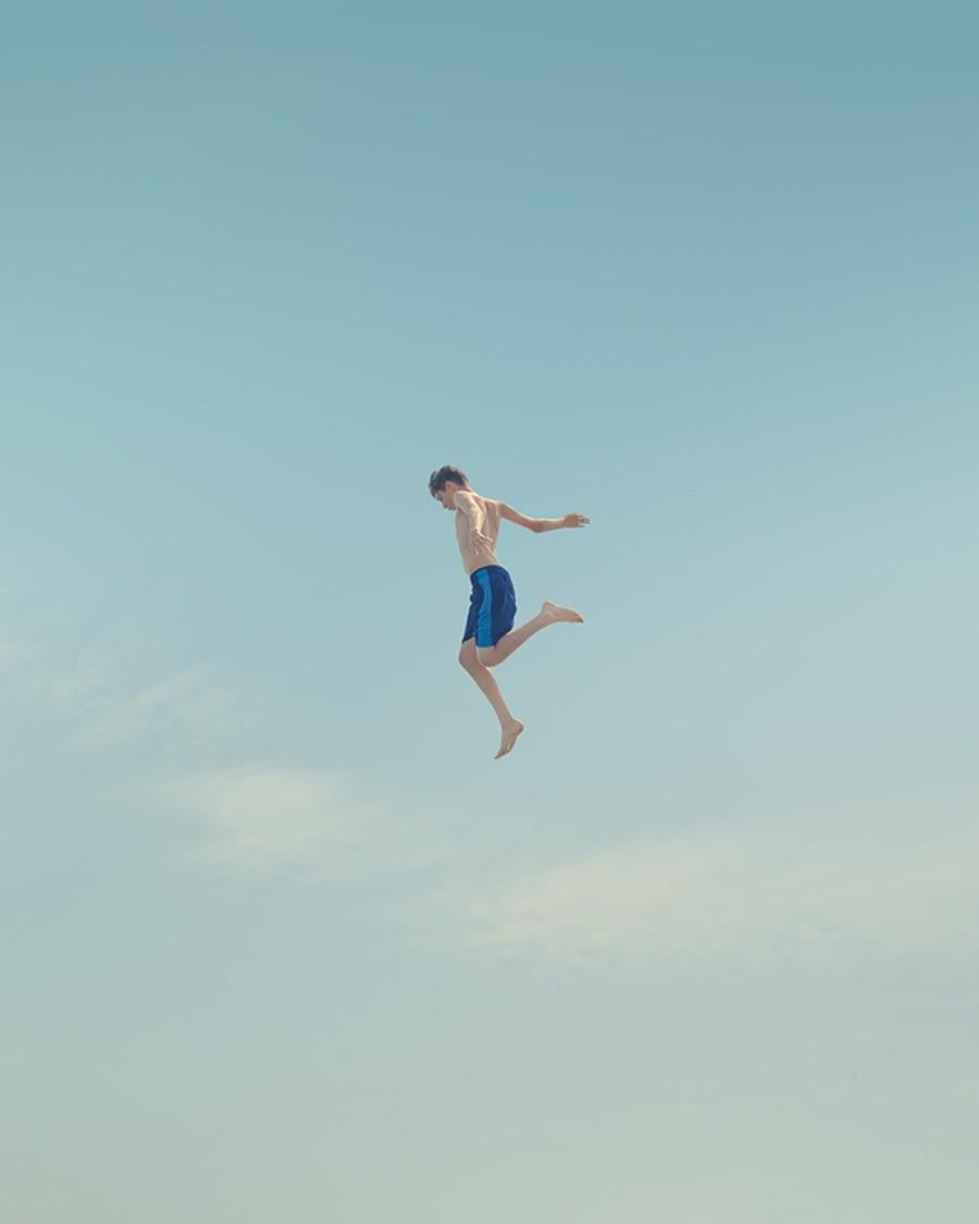 Into the Sky 4, Andy Lo Pò - Summer, Skyscapes, Portrait Photography