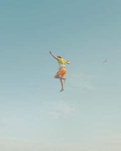 Into the Sky 6, Andy Lo Pò - Summer, Skyscapes, Portrait Photography, Swimming