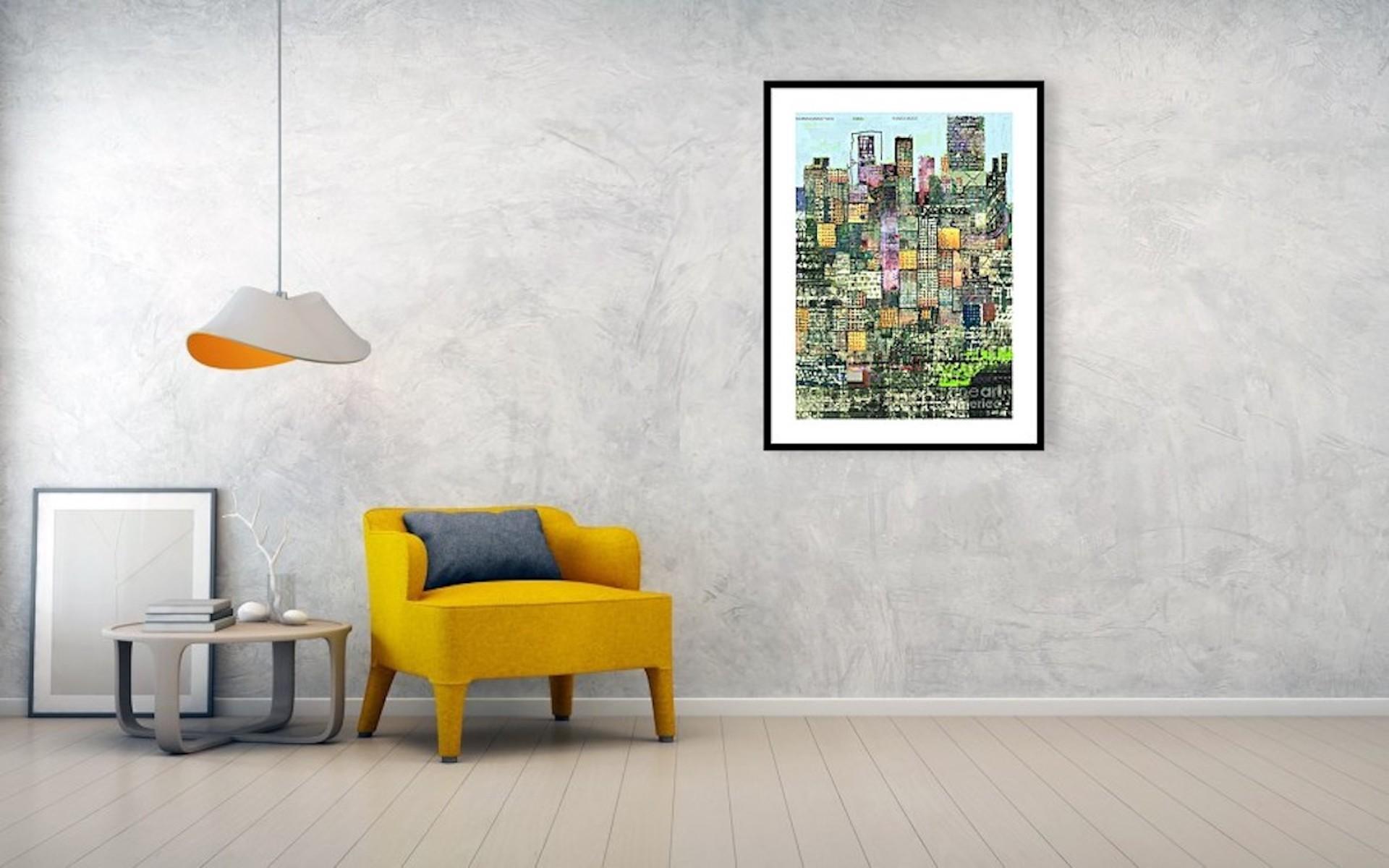 Metropolis, Andy Mercer, Arte contemporanea, Vendita stampe digitali in vendita 2
