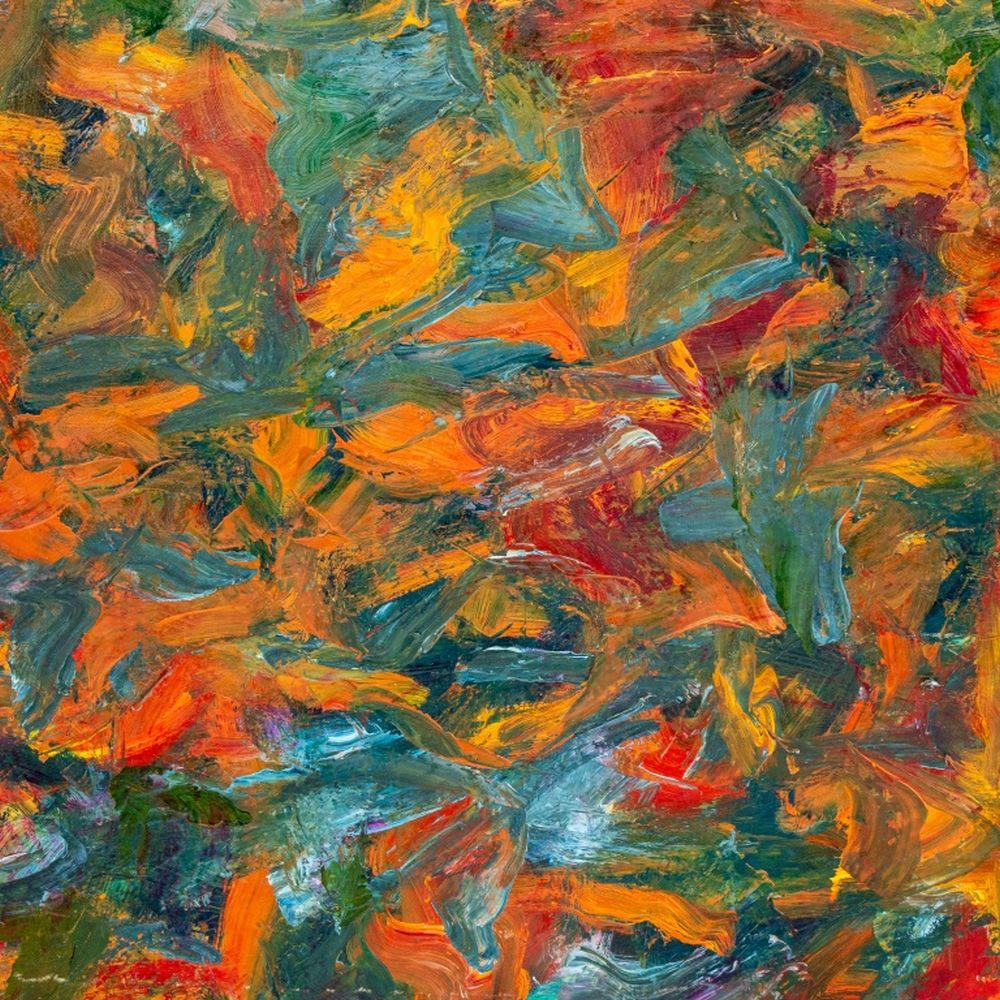 Composition abstraite - Painting de Andy Miller