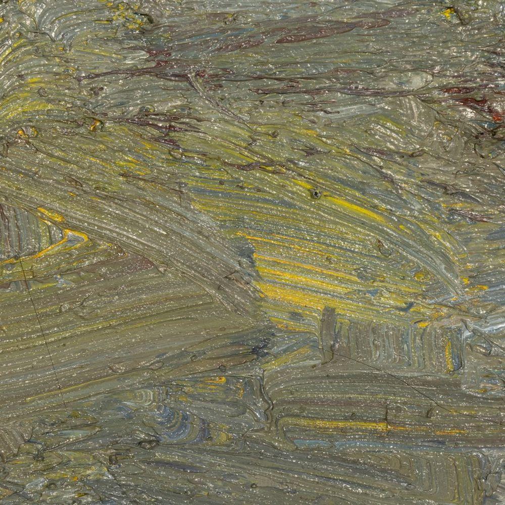Abstrakte Komposition – Painting von Andy Miller