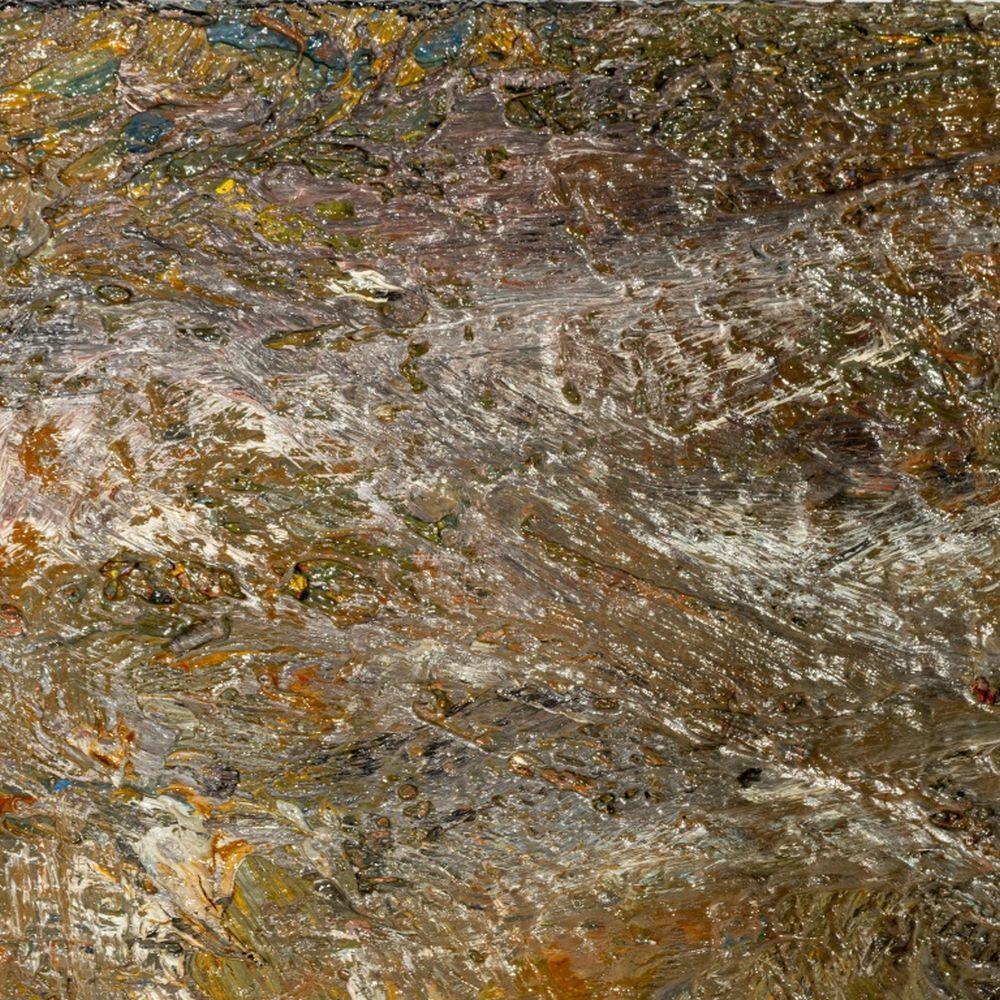 Abstrakte Komposition – Painting von Andy Miller
