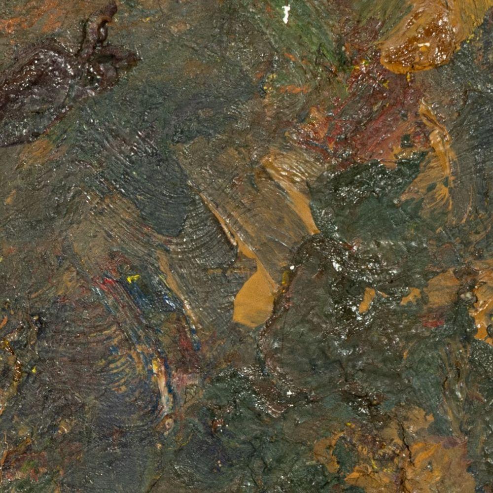 Abstrakte Komposition – Painting von Andy Miller