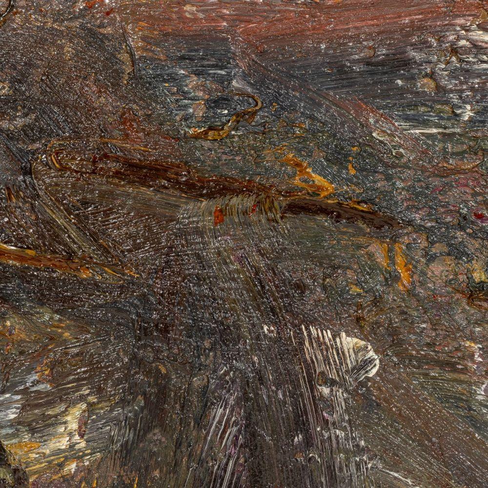 Abstrakte Komposition – Painting von Andy Miller
