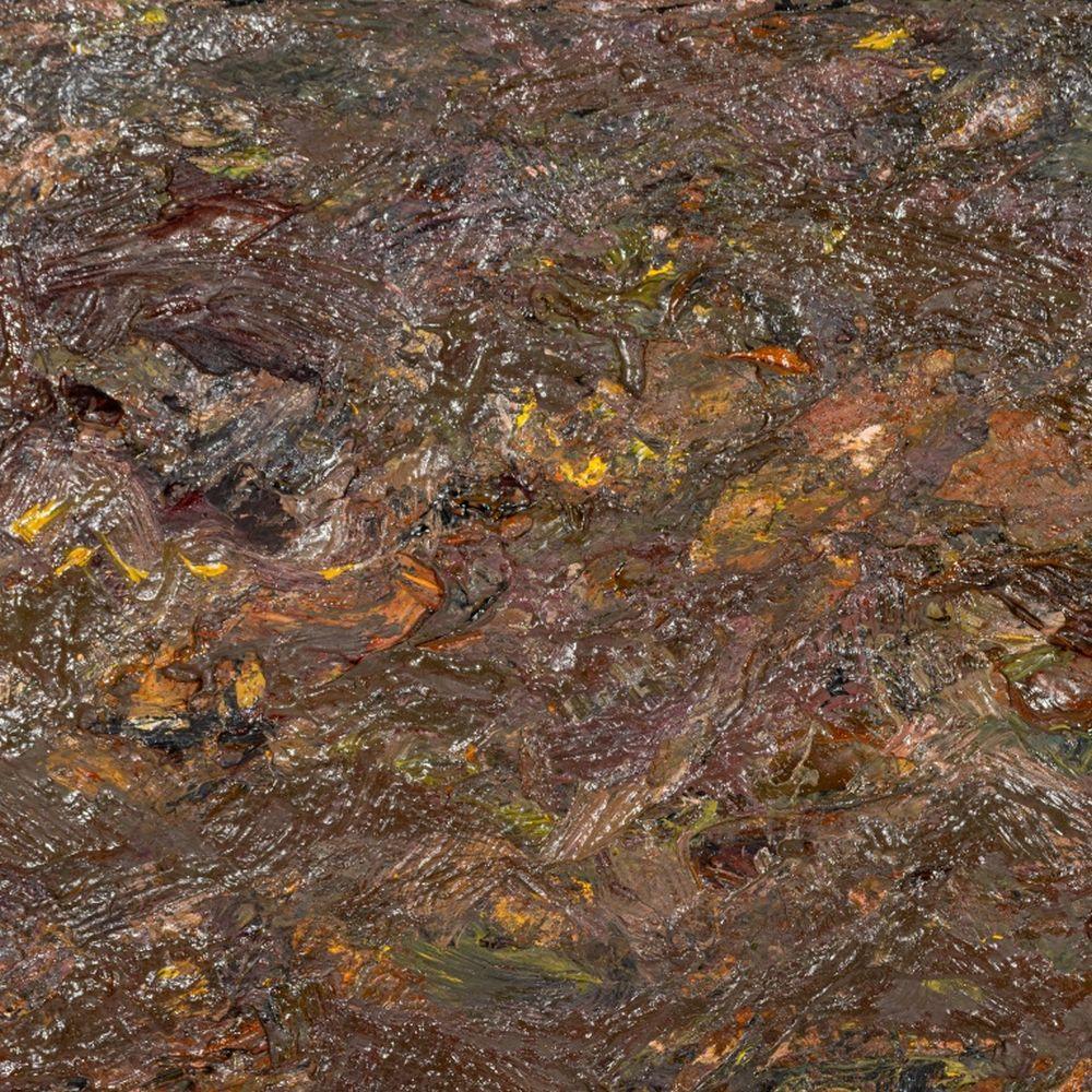 Abstrakte Komposition – Painting von Andy Miller
