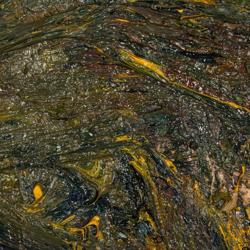 Abstrakte Komposition – Painting von Andy Miller