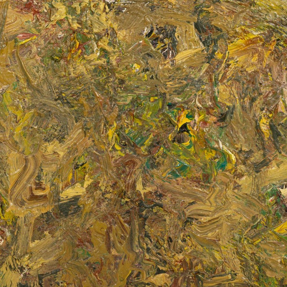 Abstrakte Komposition – Painting von Andy Miller