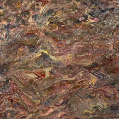 Untitled (Abstract Composition), Expressionist Oil on Canvas