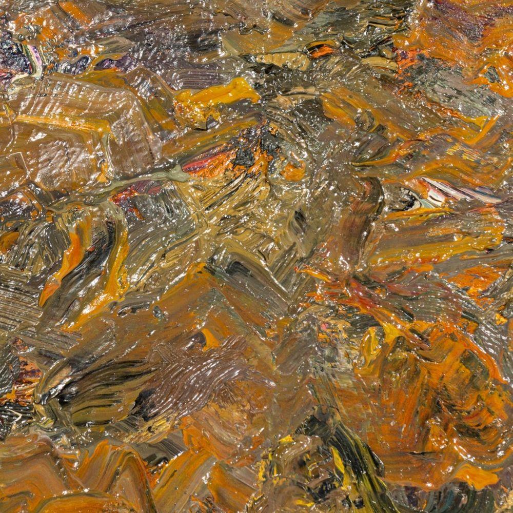 Abstrakte Komposition – Painting von Andy Miller