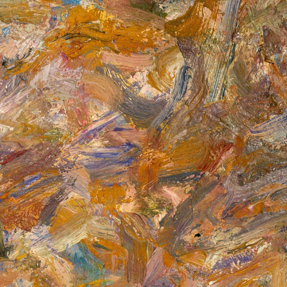Abstrakte Komposition – Painting von Andy Miller