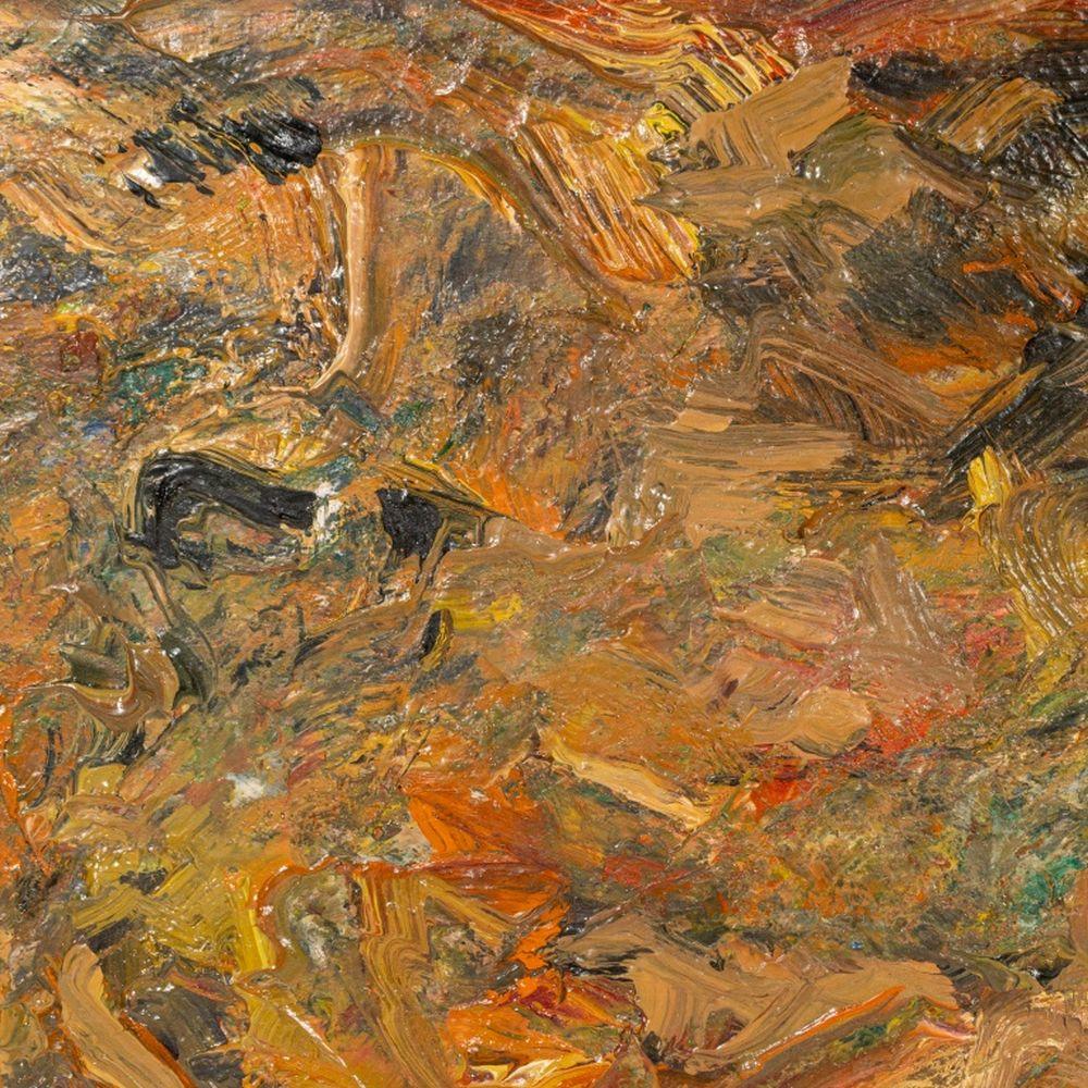 Abstrakte Komposition – Painting von Andy Miller