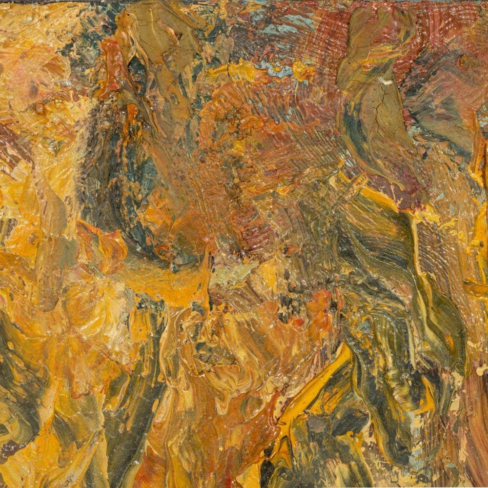 Abstrakte Komposition – Painting von Andy Miller