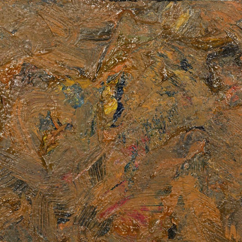 Abstrakte Komposition – Painting von Andy Miller
