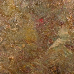 Untitled (Abstract Composition), Expressionist Impasto Oil on Canvas