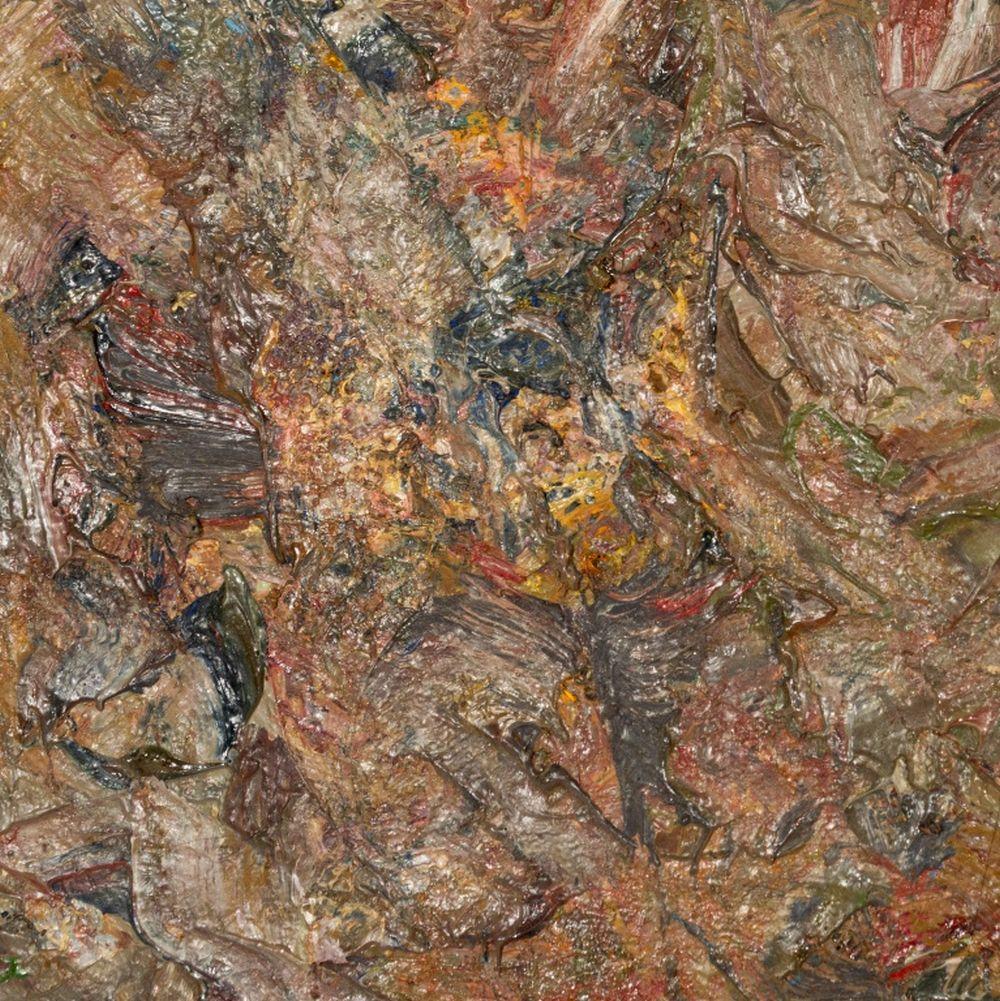 Composición abstracta - Painting Contemporáneo de Andy Miller
