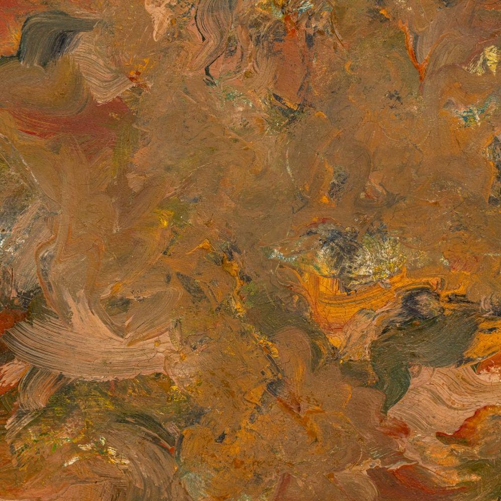 Abstrakte Komposition (Nachkriegszeit), Painting, von Andy Miller