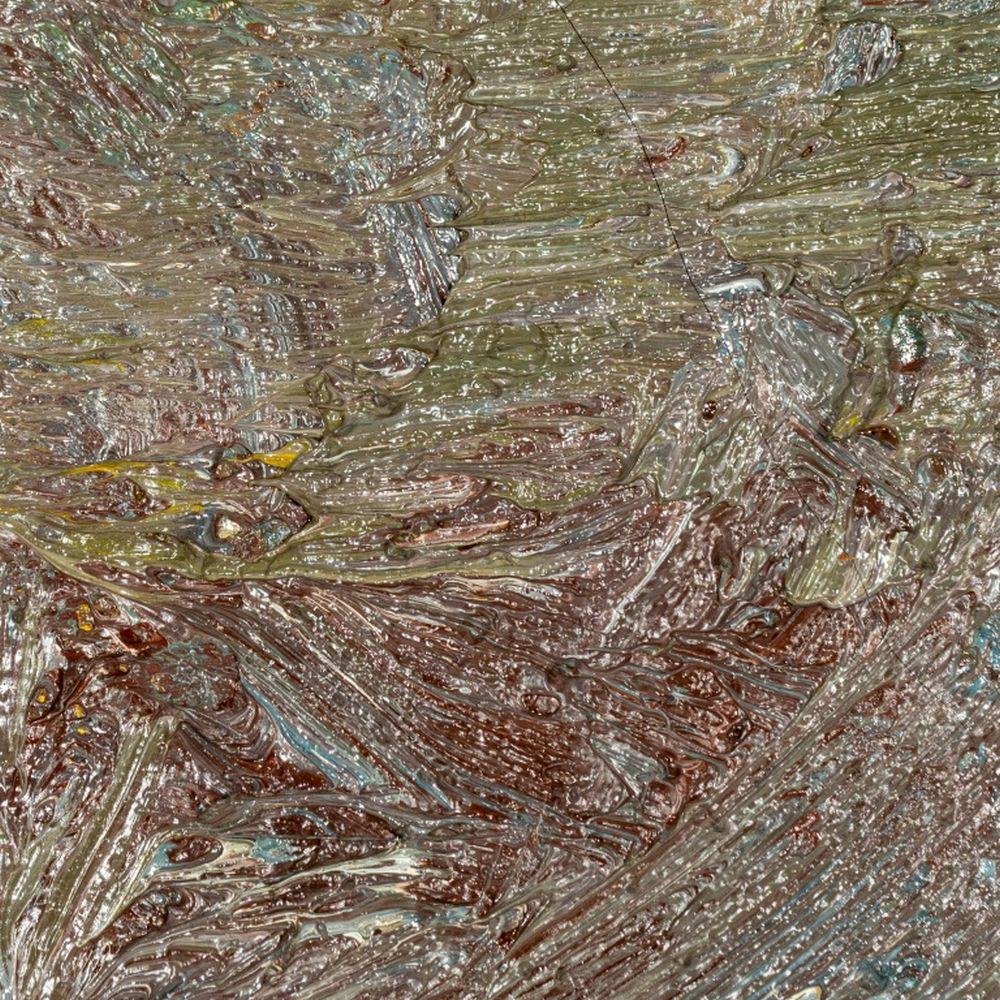 Composizione astratta - Abstract Painting Grigio di Andy Miller