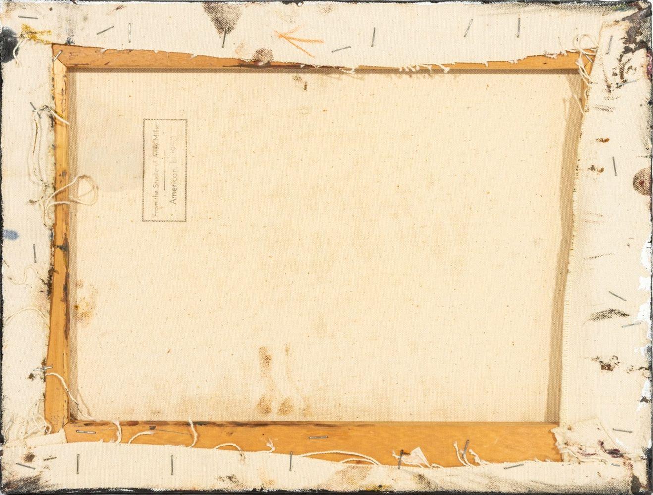 Abstrakte Komposition (Braun), Abstract Painting, von Andy Miller