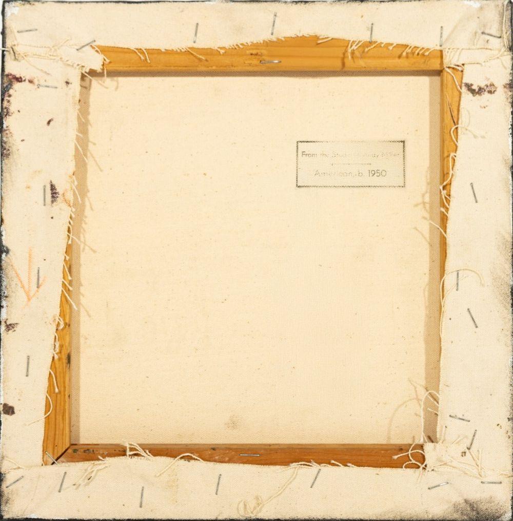 Abstrakte Komposition (Braun), Abstract Painting, von Andy Miller
