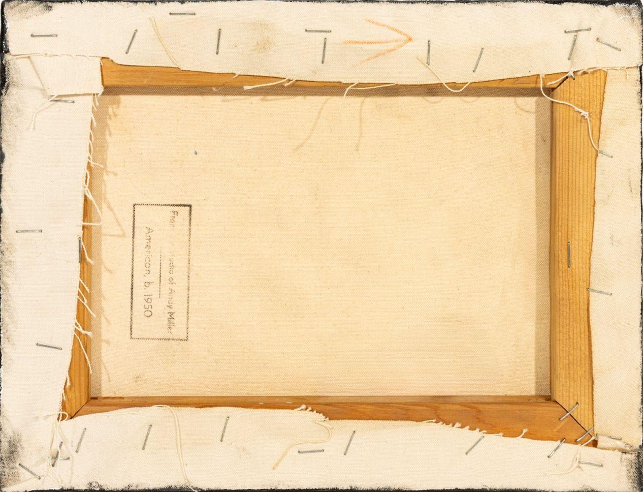 Abstrakte Komposition (Braun), Abstract Painting, von Andy Miller