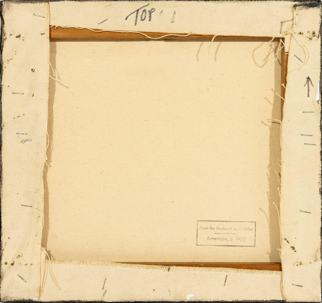 Abstrakte Komposition (Braun), Abstract Painting, von Andy Miller